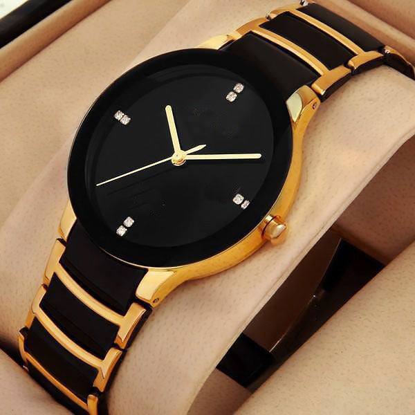 Classic Luxury Men's Stainless Steel Analog Quartz Watch β Elegant Dress Wristwatch for Men & Boys | Stylish Waterproof Business Timepiece